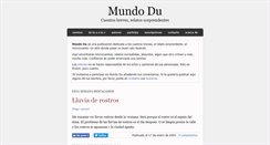 Desktop Screenshot of mundodu.net